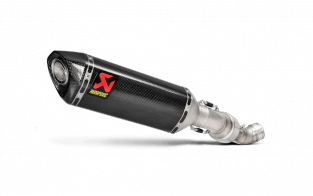 Akrapovic Slip-on Line Carbon Einddemper met E-keur Aprilia RSV4 2015-2016